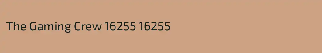 The Gaming Crew 16255 16255